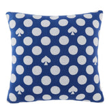 Kate Spade Caroleena Spade Cushion by Kate Spade in Blueberry
