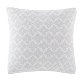 Kate Spade Caroleena Spade Cushion by Kate Spade in Platinum