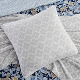 Kate Spade Caroleena Spade Cushion by Kate Spade in Platinum
