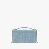 Kate Spade Deco Quilted Mini Crossbody Bag in Blue Multi