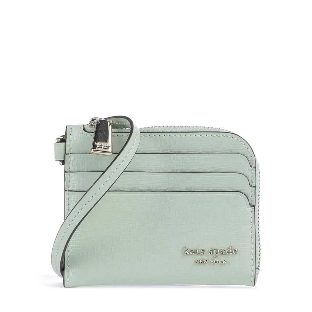 Kate Spade Devin Card Case Wristlet In Pistachio Ice Kate Spade Devin Card Case Wristlet In Pistachio Ice
