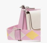 Kate Spade Double Up Colorblocked Crossbody in Parchment Multi