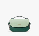 Kate Spade Knott Colorblocked Top-handle Crossbody in Beach Glass Multi