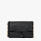 Kate Spade Knott Flap Crossbody Black