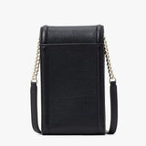 Kate Spade Knott North South Phone Crossbody in Black