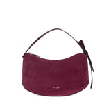 Kate Spade Loop Suede Large Shoulder Bag In Purple