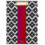 Kate Spade New York Black Spade Flower Clipboard Folio