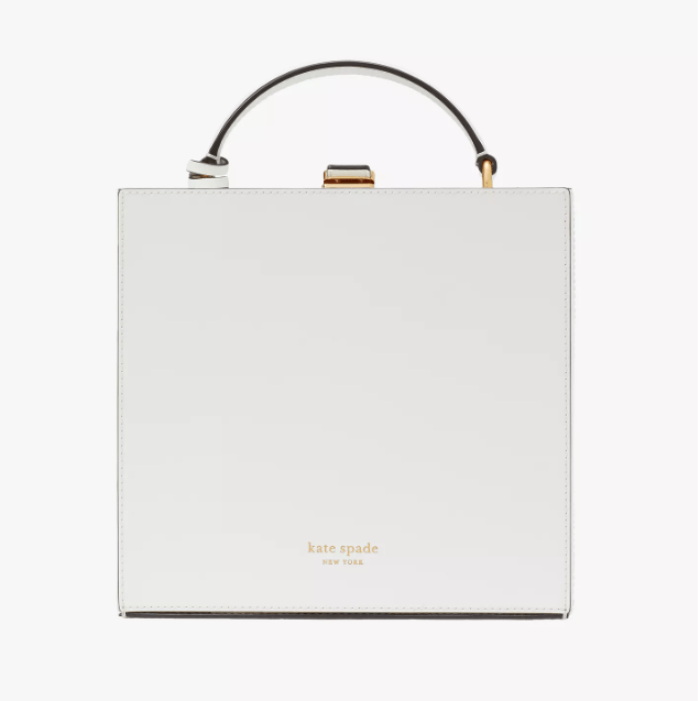 kate spade new york Slice 3D Pizza Box Leather Top Handle Crossbody Ba kate spade new york Slice 3D Pizza Box Leather Top Handle Crossbody Ba