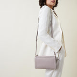 Kate Spade Pebbled Small Cross Body Bag In Warm Taupe