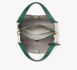 Kate Spade Knott Colorblocked Medium Crossbody Tote in Beach Glass Multi