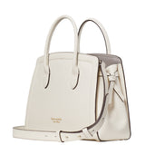 Kate Spade Medium Knott Satchel Parchment