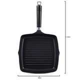 Ken Hom Excellence 25cm Non-Stick Cast Aluminium Grill Pan