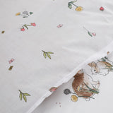 Little Bianca Cotton Bunny Rabbit Friends Duvet Cover Set