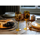 Kitchencraft Tortoise Shell Wine Glass 2pc