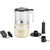 KitchenAid Cordless Chopper Almond Cream