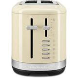 KitchenAid Manual Control 2 Slice Toaster In Almond Cream