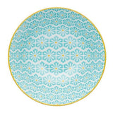 KitchenCraft Grey Arched Pattern 15.7cm Ceramic Bowl