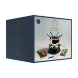 KitchenCraft Artesà Hand Finished Copper Effect Fondue Set