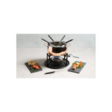KitchenCraft Artesà Hand Finished Copper Effect Fondue Set