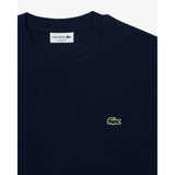 Lacoste Classic Cotton T-shirt In Navy