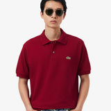 Lacoste Classic Fit Original Polo Shirt In Burgundy