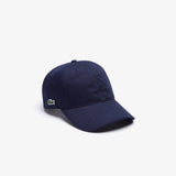 Lacoste Contrast Strap Cotton Cap Navy