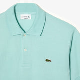 Lacoste Core Essential Polo Logo Tee in Light Green