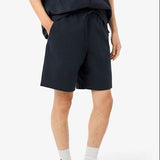 Lacoste Cotton Seersucker Shorts Noir