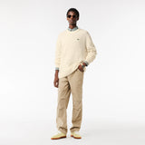 Lacoste Crew Neck Jumper in Lapland Cream