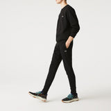 Lacoste Fleece Joggers in Black