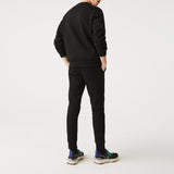 Lacoste Fleece Joggers in Black