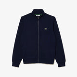 Lacoste Full Zip Fleece in Navy