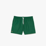 Lacoste Light Quick-Dry Swim Shorts Green