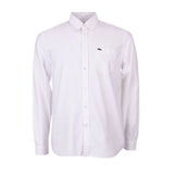 Lacoste Mens Oxford Shirt In White