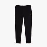 Lacoste Organic Cotton Fleece Trackpants Black