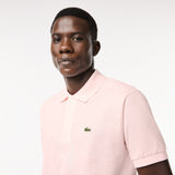 Lacoste Original Polo in Pastel Light Pink