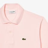 Lacoste Original Polo in Pastel Light Pink