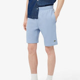 Lacoste Regular Fit Fleece Shorts Light Blue