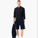 Lacoste Regular Fit Fleece Shorts Midnight Blue