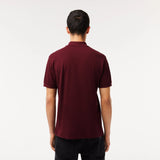 Lacoste Short Sleeve Top Vine Chine in Red