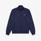 Lacoste SPORT Cotton Blend Fleece Zip Sweatshirt Navy