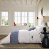 Land & Shore Fia Duvet Cover King Size Set In Multi
