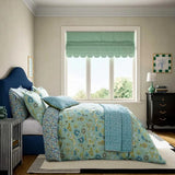 Land & Shore Bramble S-King Size Duvet Cover Set In Green