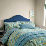 Land & Shore Bramble S-King Size Duvet Cover Set In Green