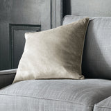 Laura Ashley Nigella Prefilled Feather Cushion Oyster