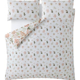 Laura Ashley Lewcombe Double Duvet Cover Set In Terracotta