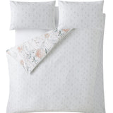 Laura Ashley Pallington Bloom Double Duvet Set In Plaster Pink