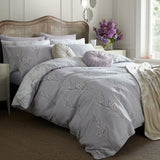 Laura Ashley Pussy Willow Double Size Duvet Set In Lavender