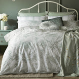 Laura Ashley Tuileries Double Quilt Set Sage 200cm x 200cm