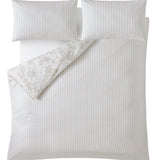 Laura Ashley Walled Garden Double Duvet Set In Dove Grey